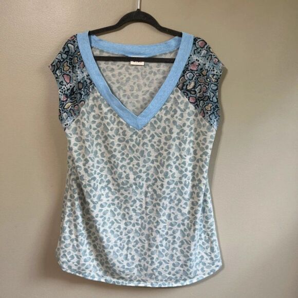 NWOT Bibi XL short sleeve top - Picture 1 of 5